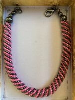 GV Bracelet Child Black & Pink Swirl