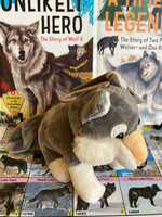 Stuffed Pocketkins Eco Wild Republic Wolf