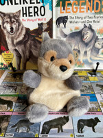 Stuffed Palm Pals Wolf