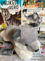 Stuffed Aurora Flopsie Wolf Pup