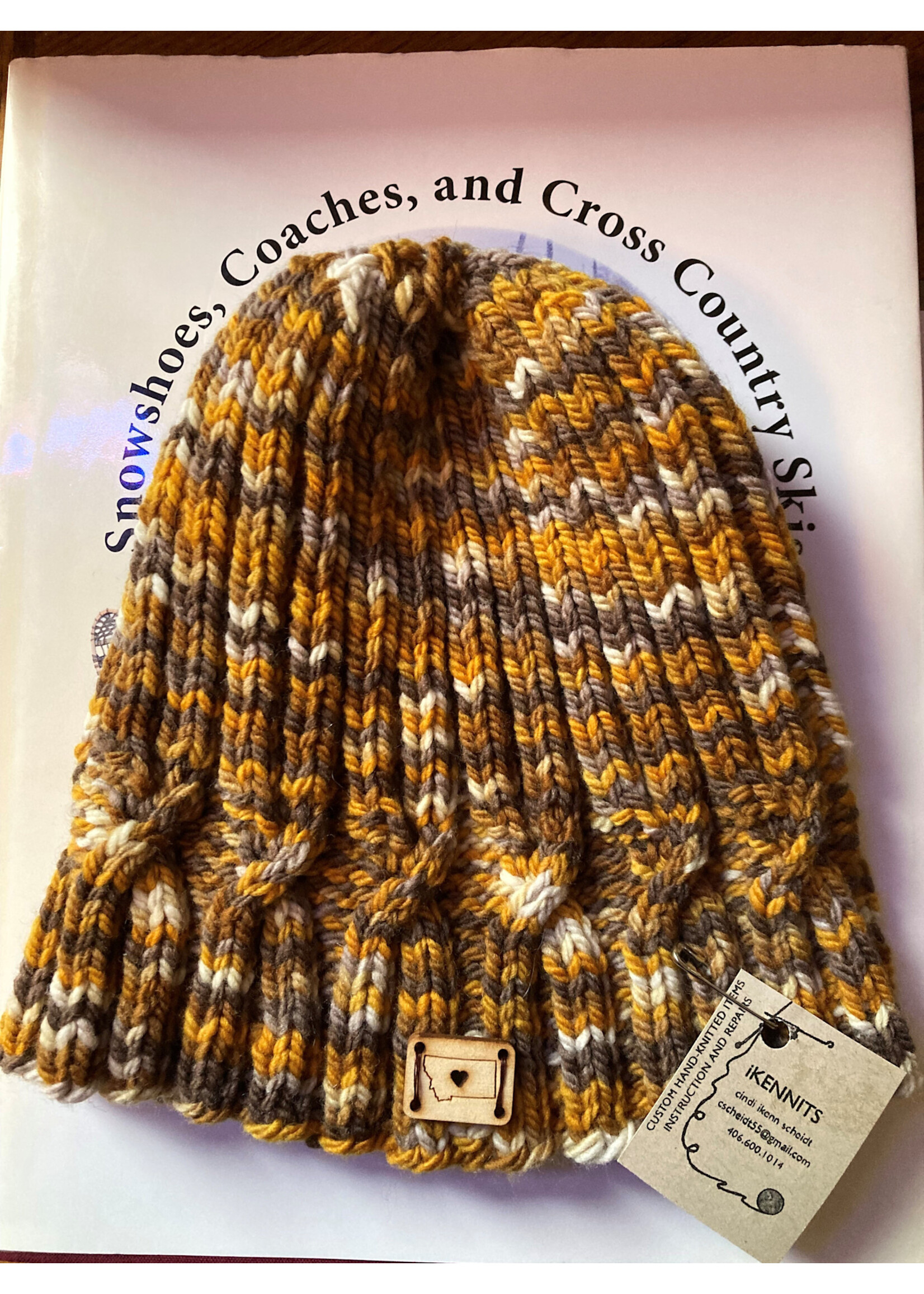 iKennits Yellow MT Stocking Cap