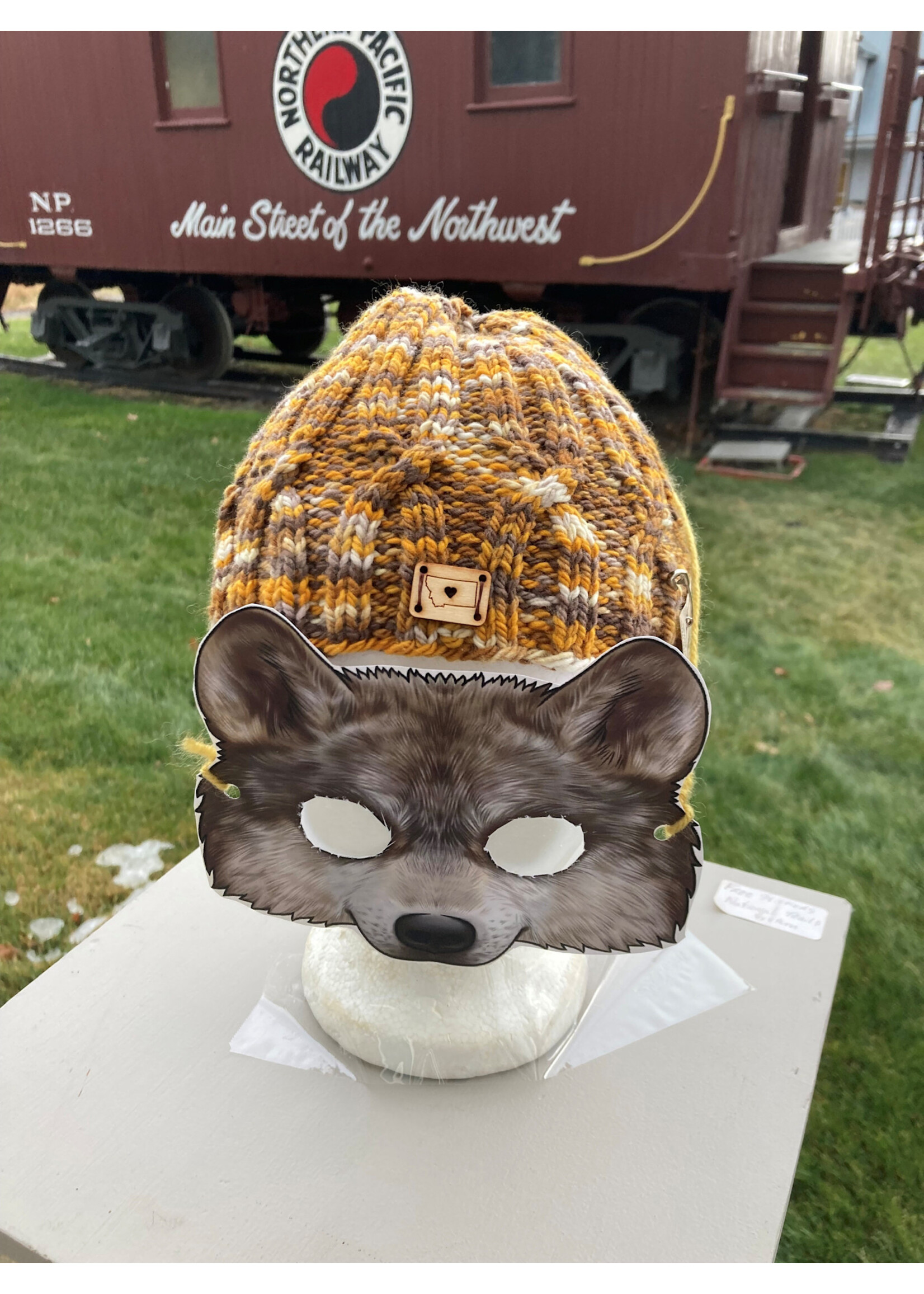 iKennits Yellow MT Stocking Cap