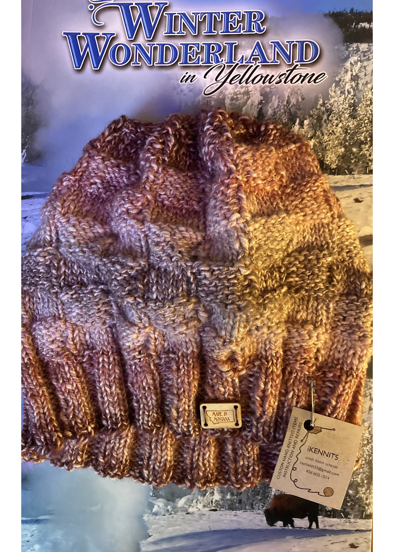 iKennits Purple MT Stocking Cap