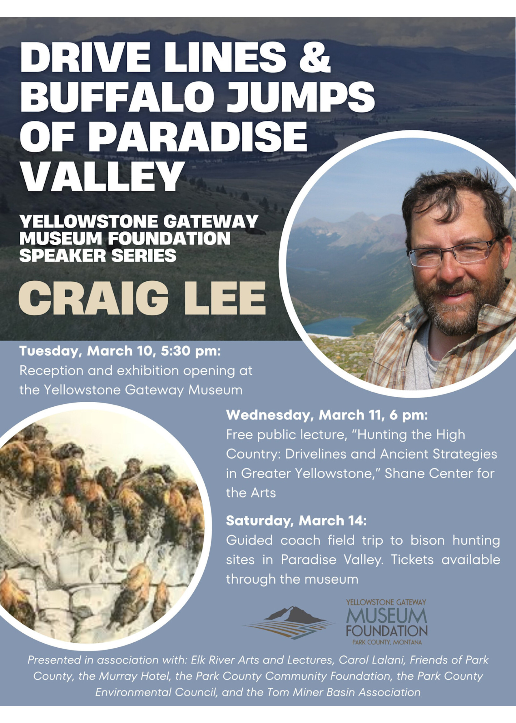 Drive Lines & Buffalo Jumps of Paradise Valley