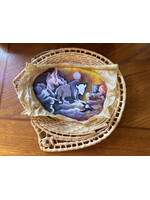 GV Par Fleche Hanging Natural Basket