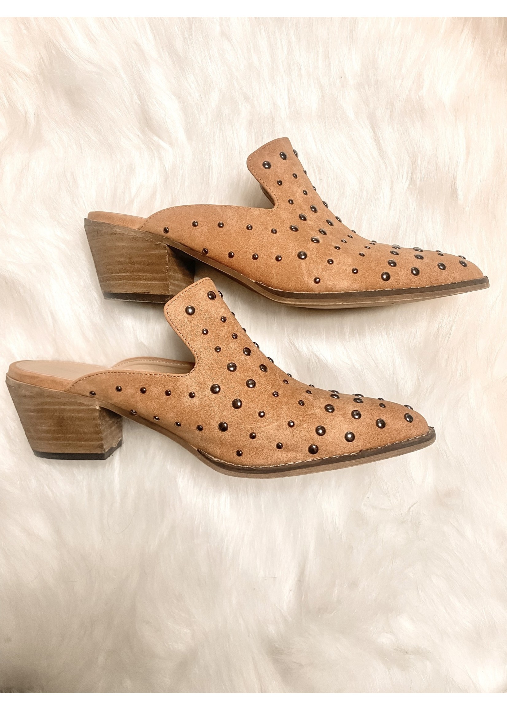 Cara Studded Mules