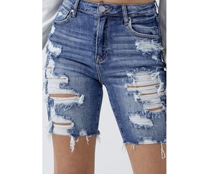 Risen Daytona Bermuda Denim Shorts - So 