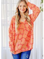 Louie Leopard Print Sweater