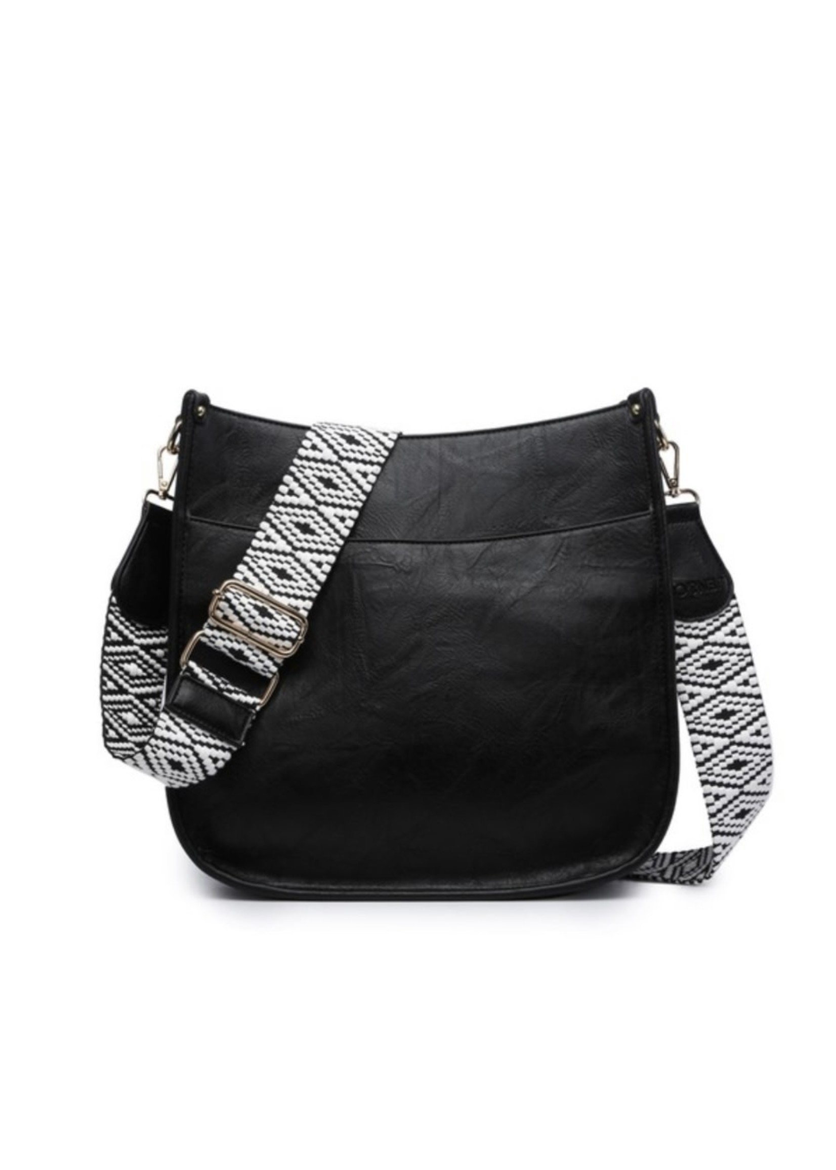 Small Crossbody Bag with Guitar Strap - Bagnclutches