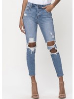 Cello Laurette High Rise Mom Jeans