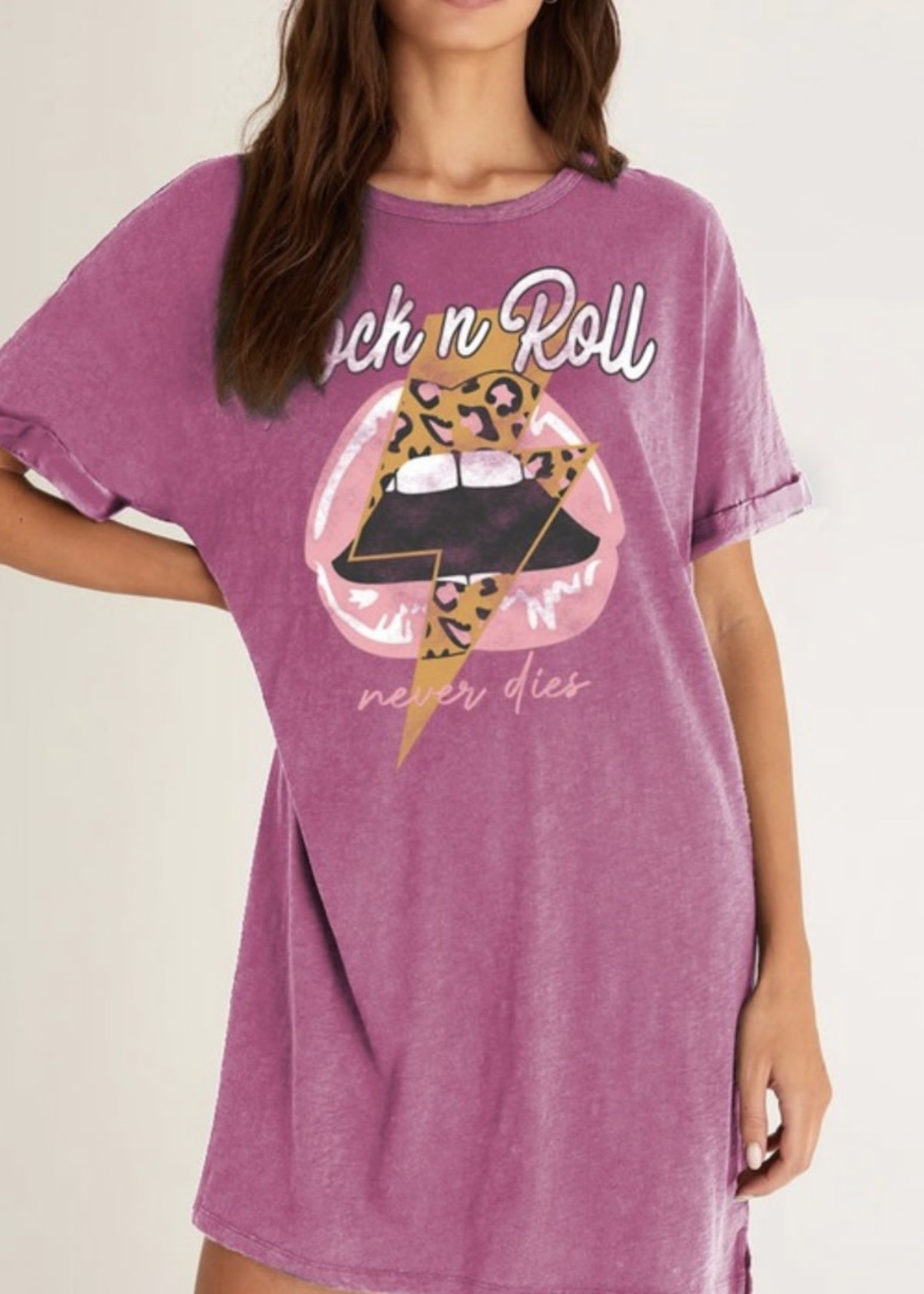 N Roll Never Diee Dress - So Boutique