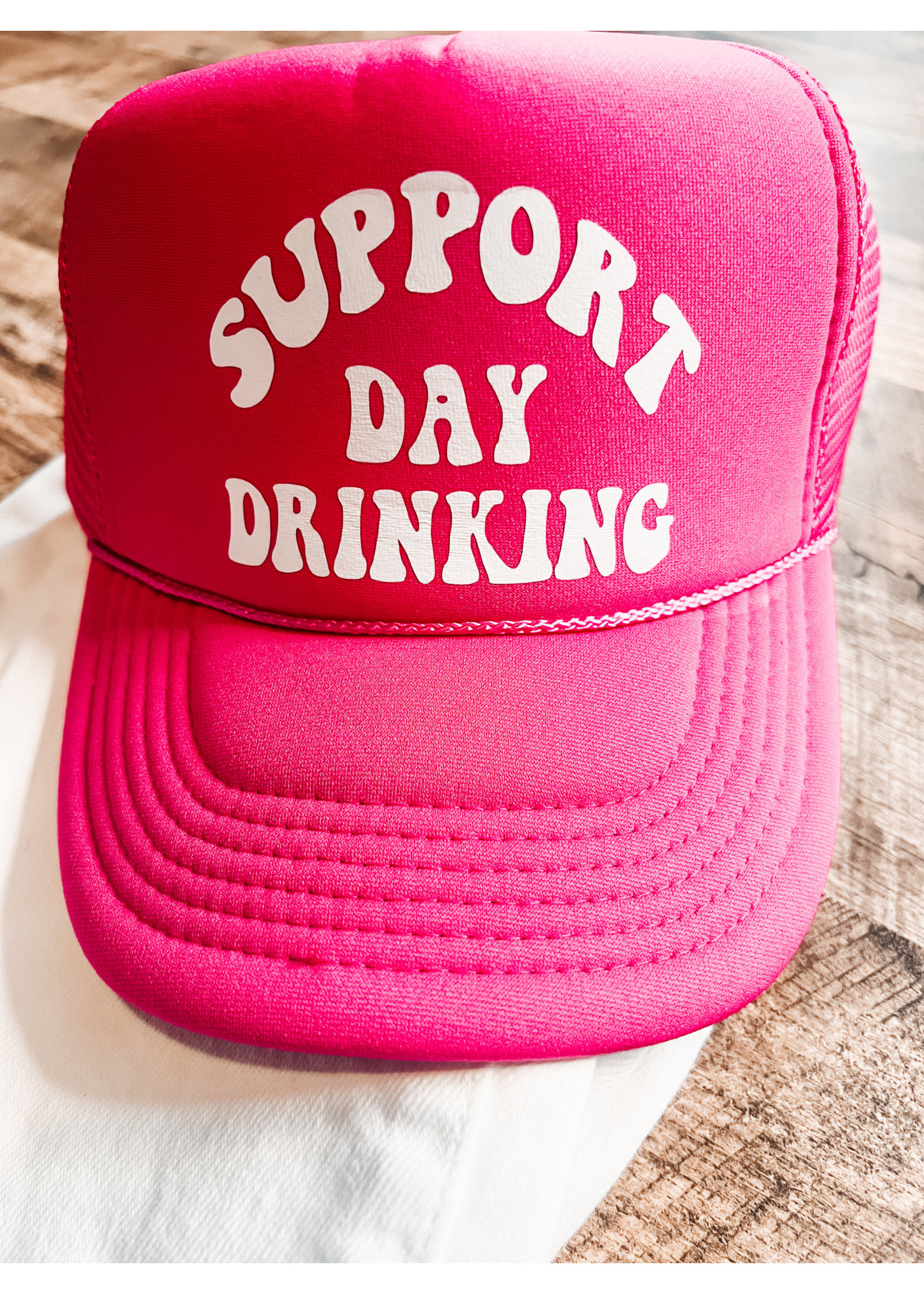 Support Day Drinking Trucker Hat