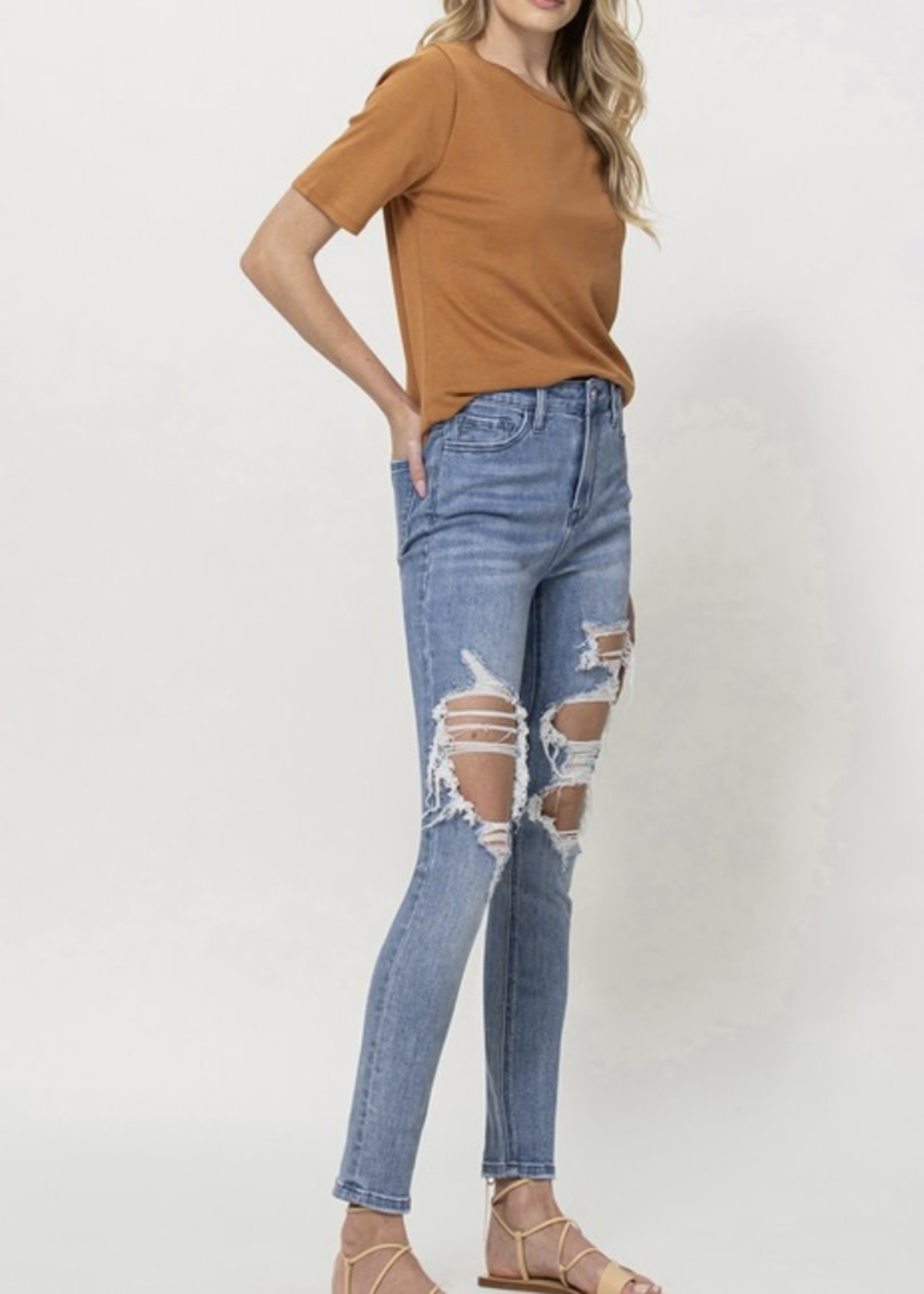 Camden Distressed Skinny Jeans