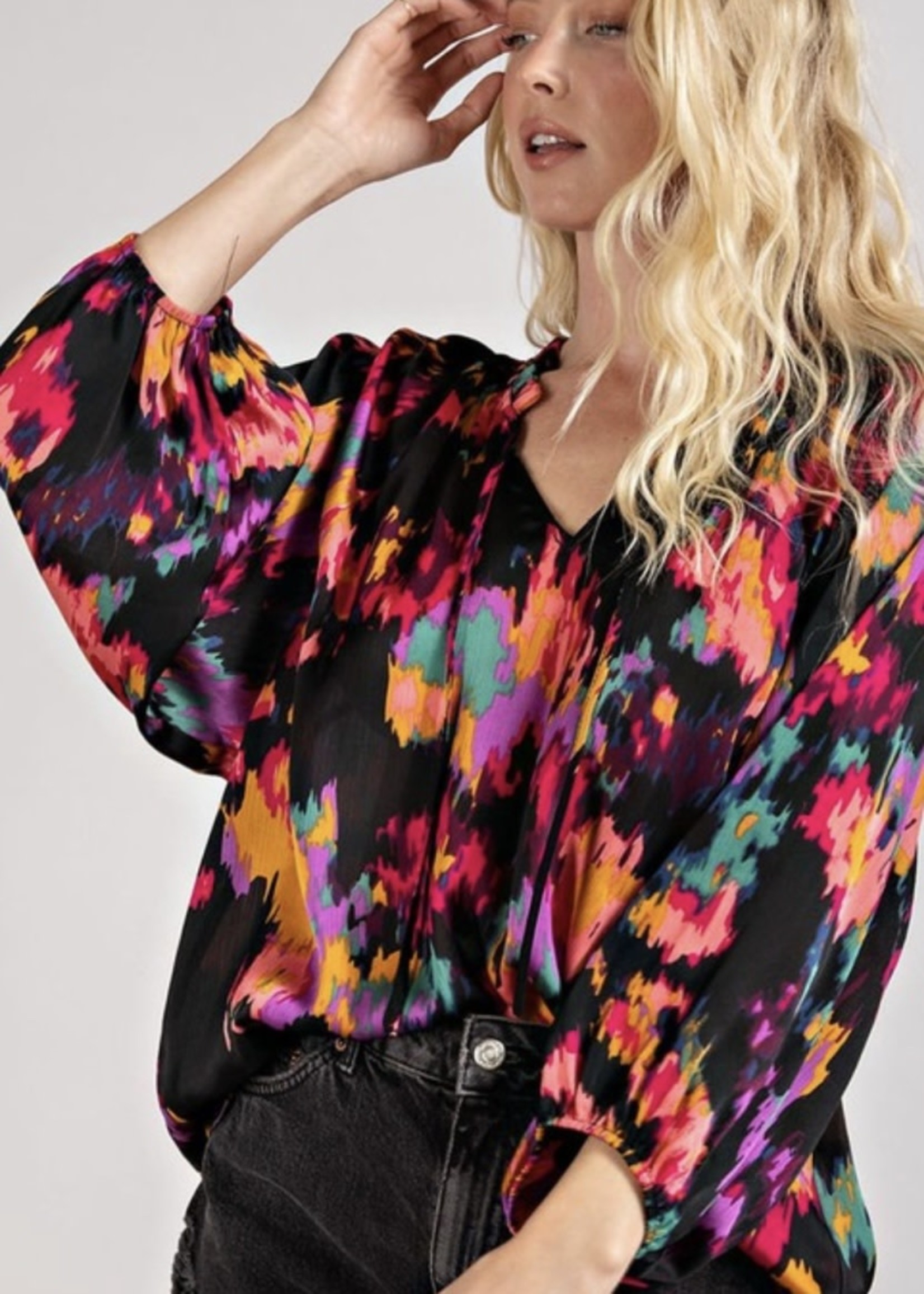 Stanley Satin Blouse - So Obsessed Boutique