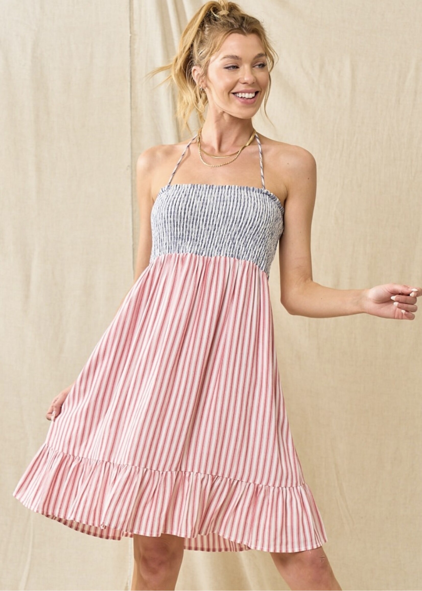 Kennedy Smocked Tube Dress