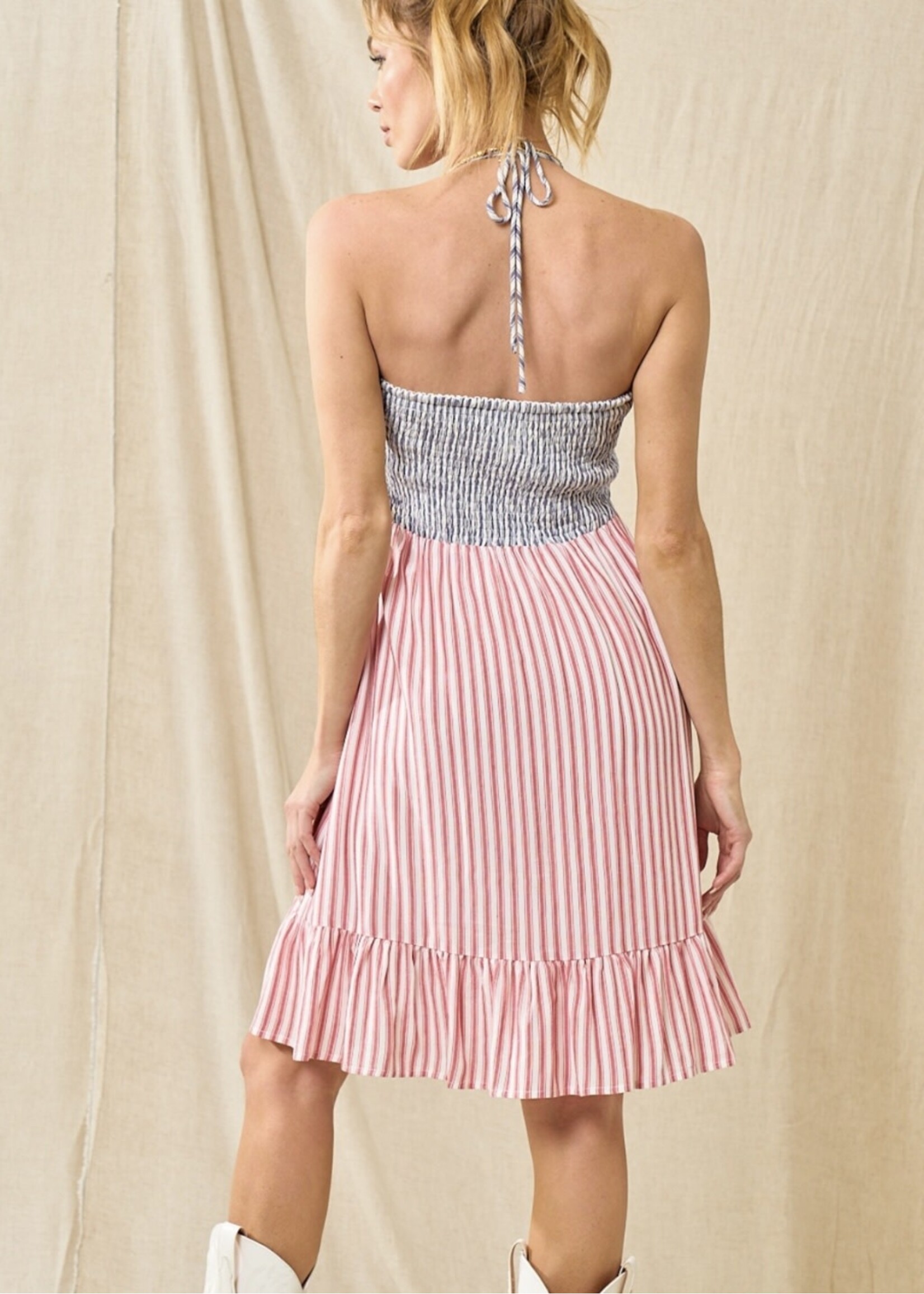 Kennedy Smocked Tube Dress