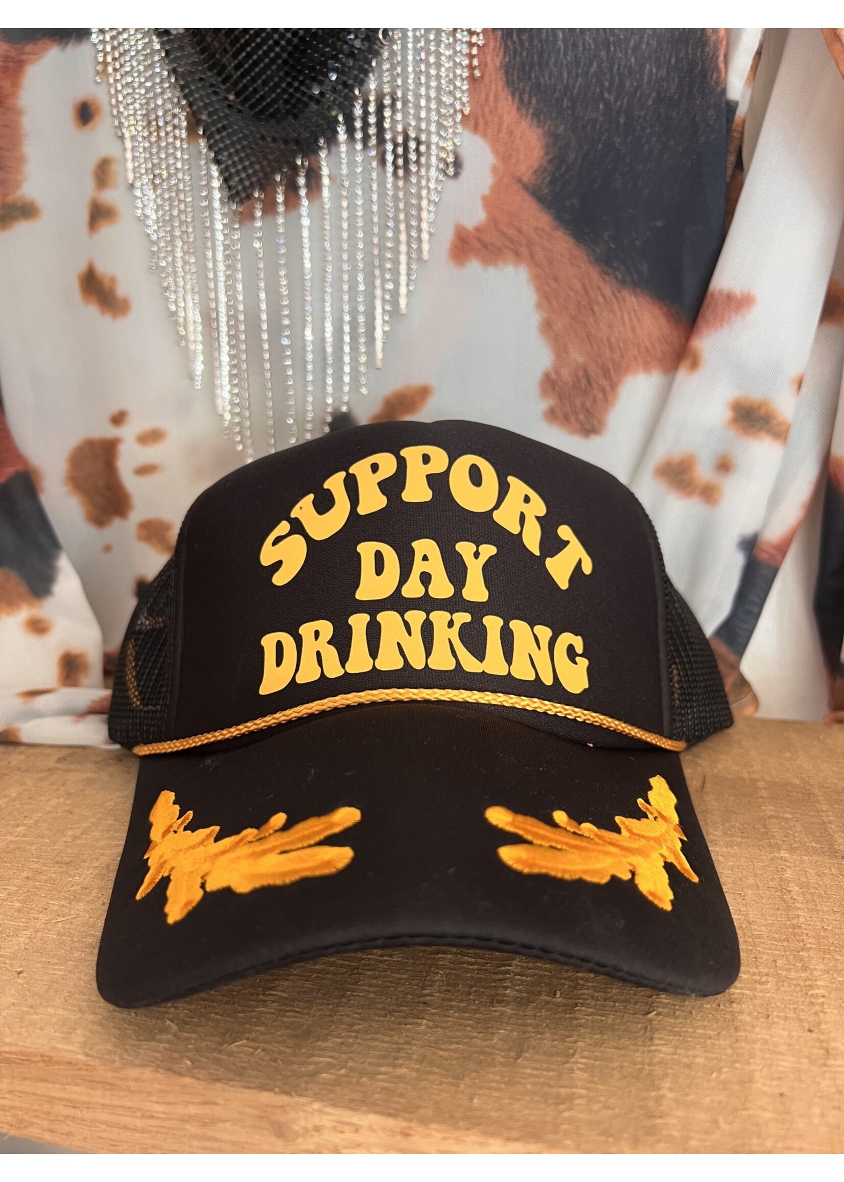 Support Day Drinking Trucker Hat