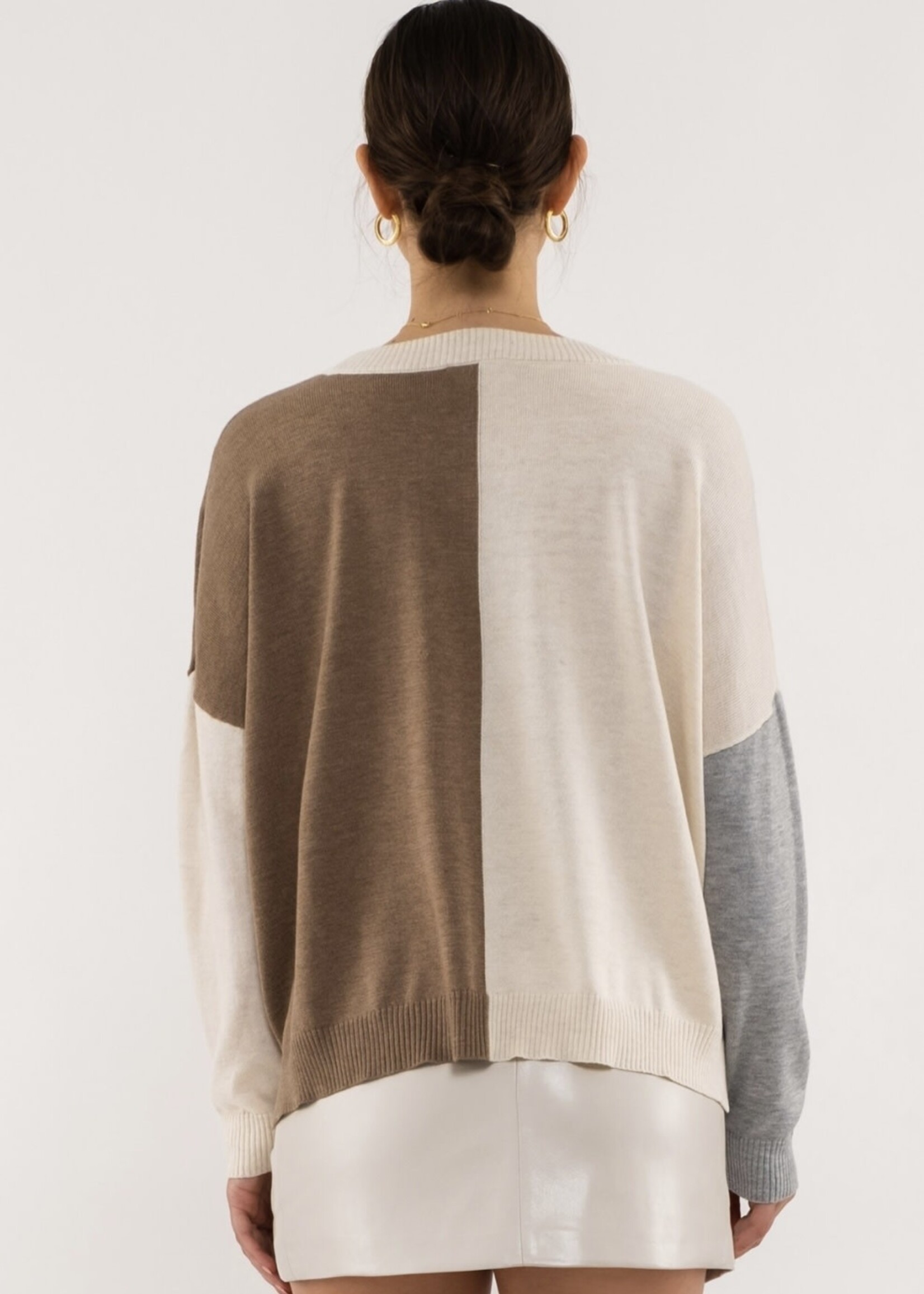 Annie Colorblock  Sweater