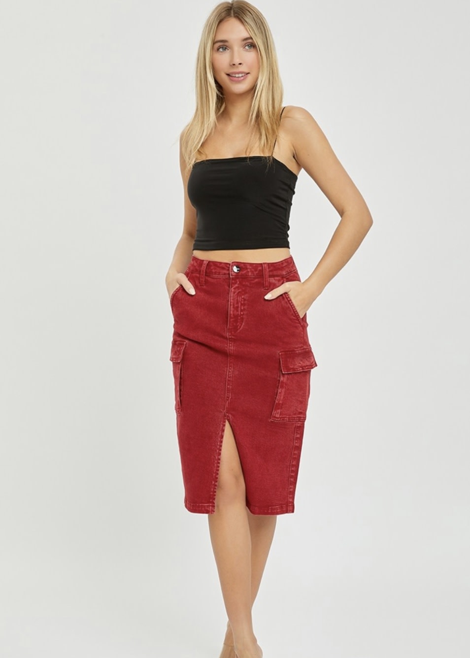 Steeley Cargo Skirt So Obsessed Boutique