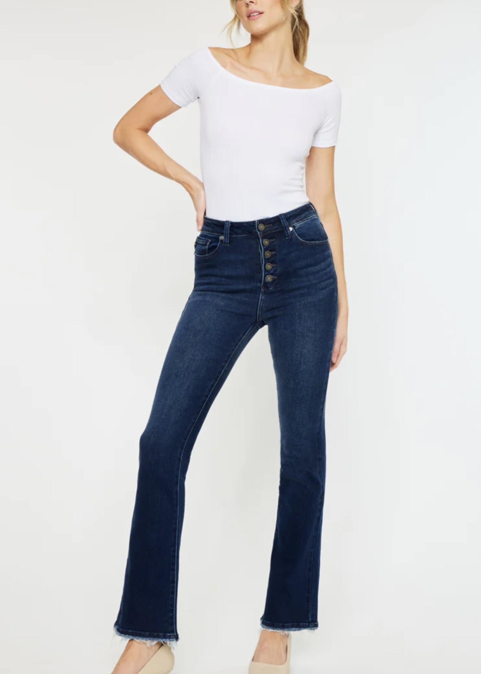 Rainn High Rise Bootcut Jeans