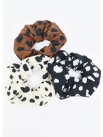 Leopard Scrunchie Set of 3