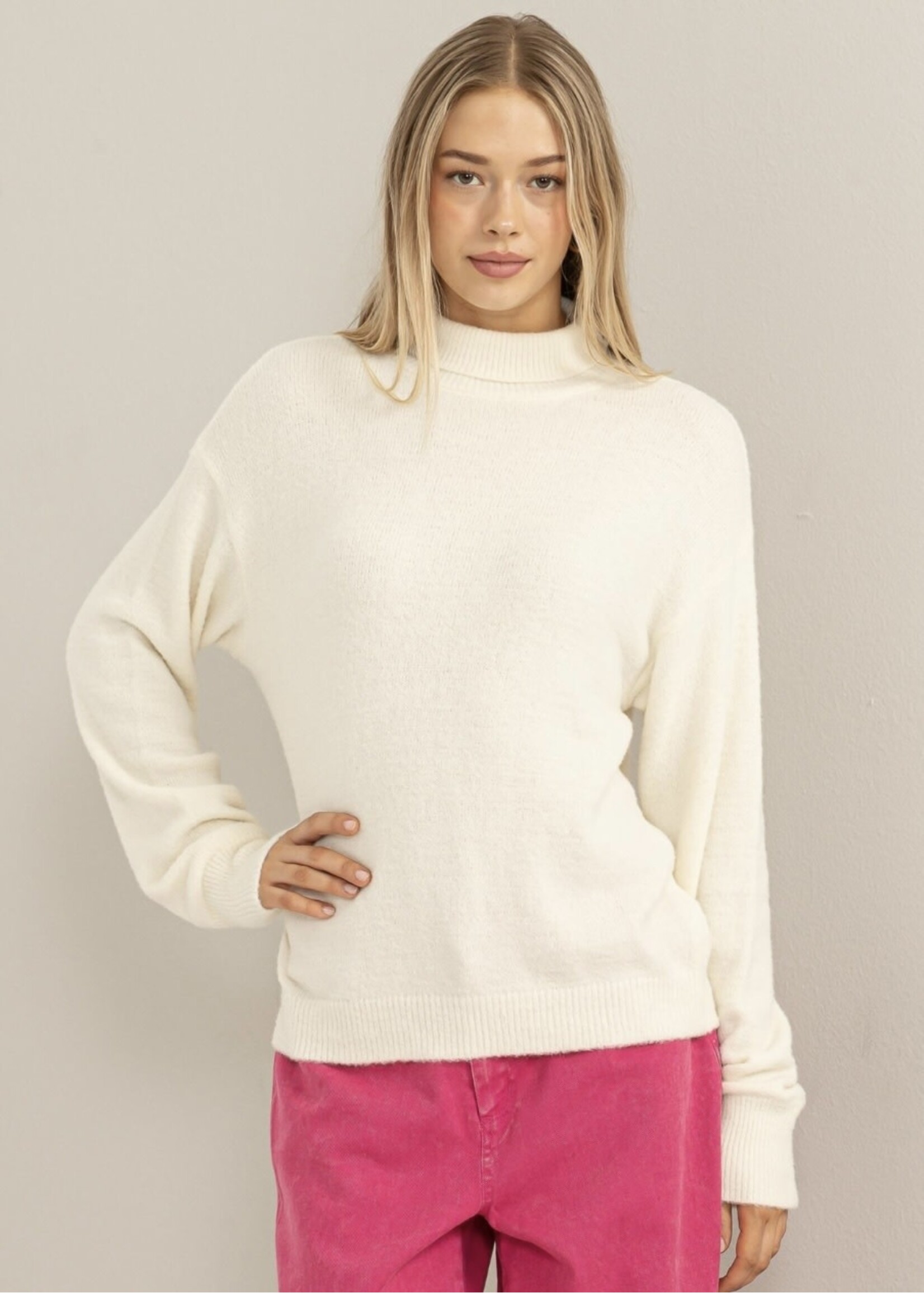 Heavenly High Neck Sweater