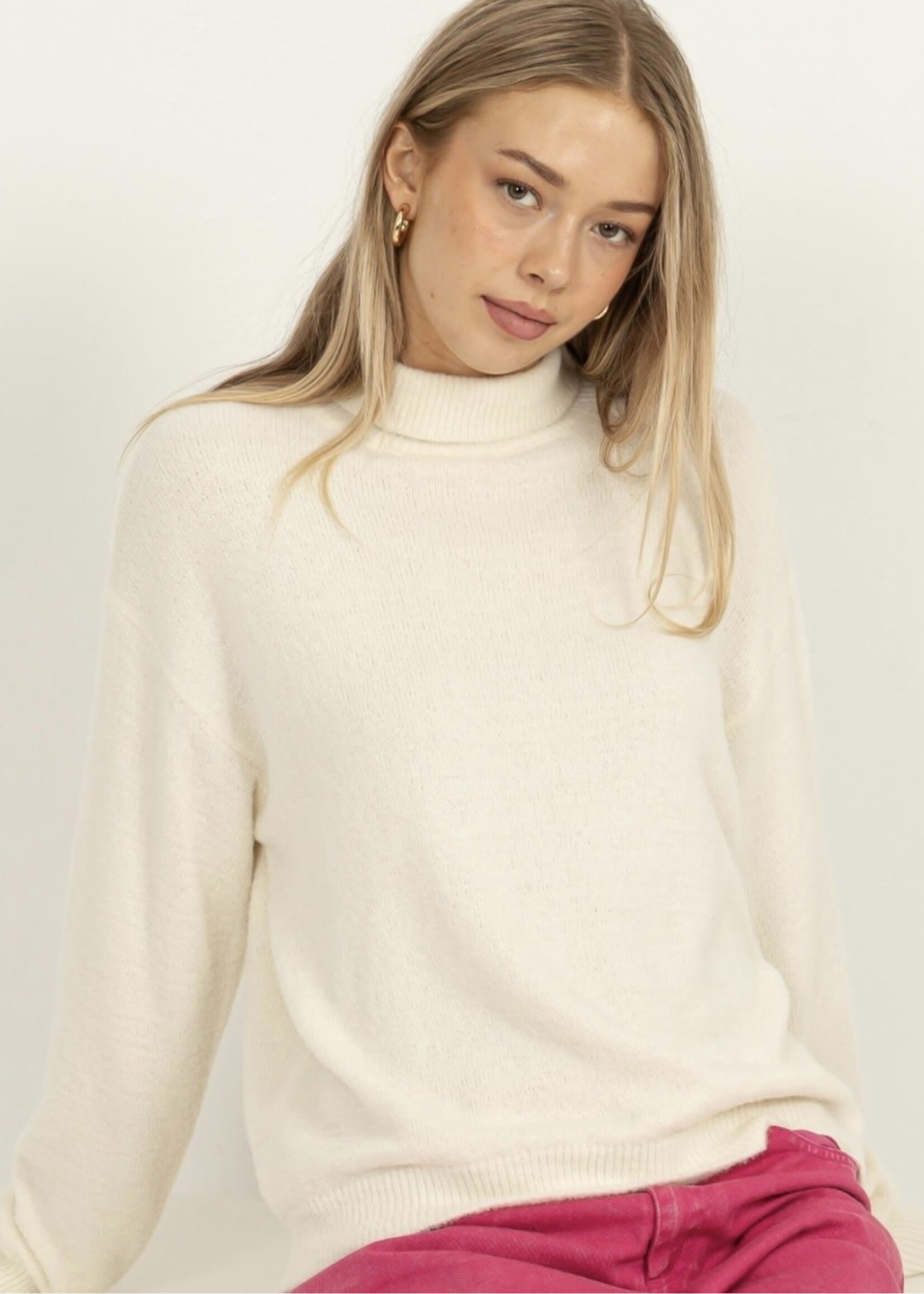 Heavenly High Neck Sweater