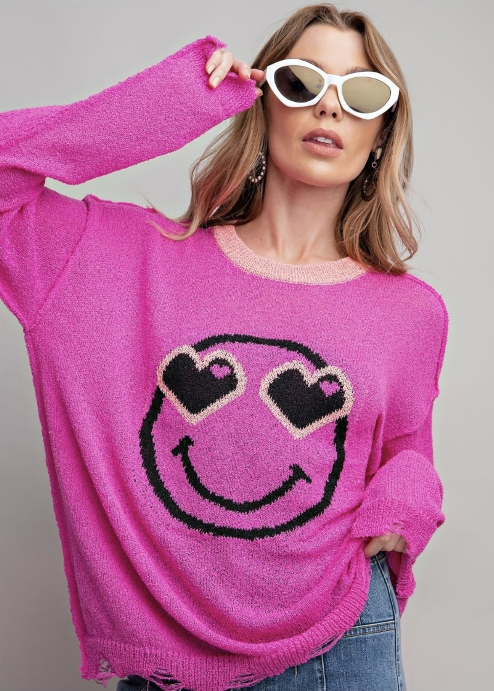 Heart Eyes Knit Sweater