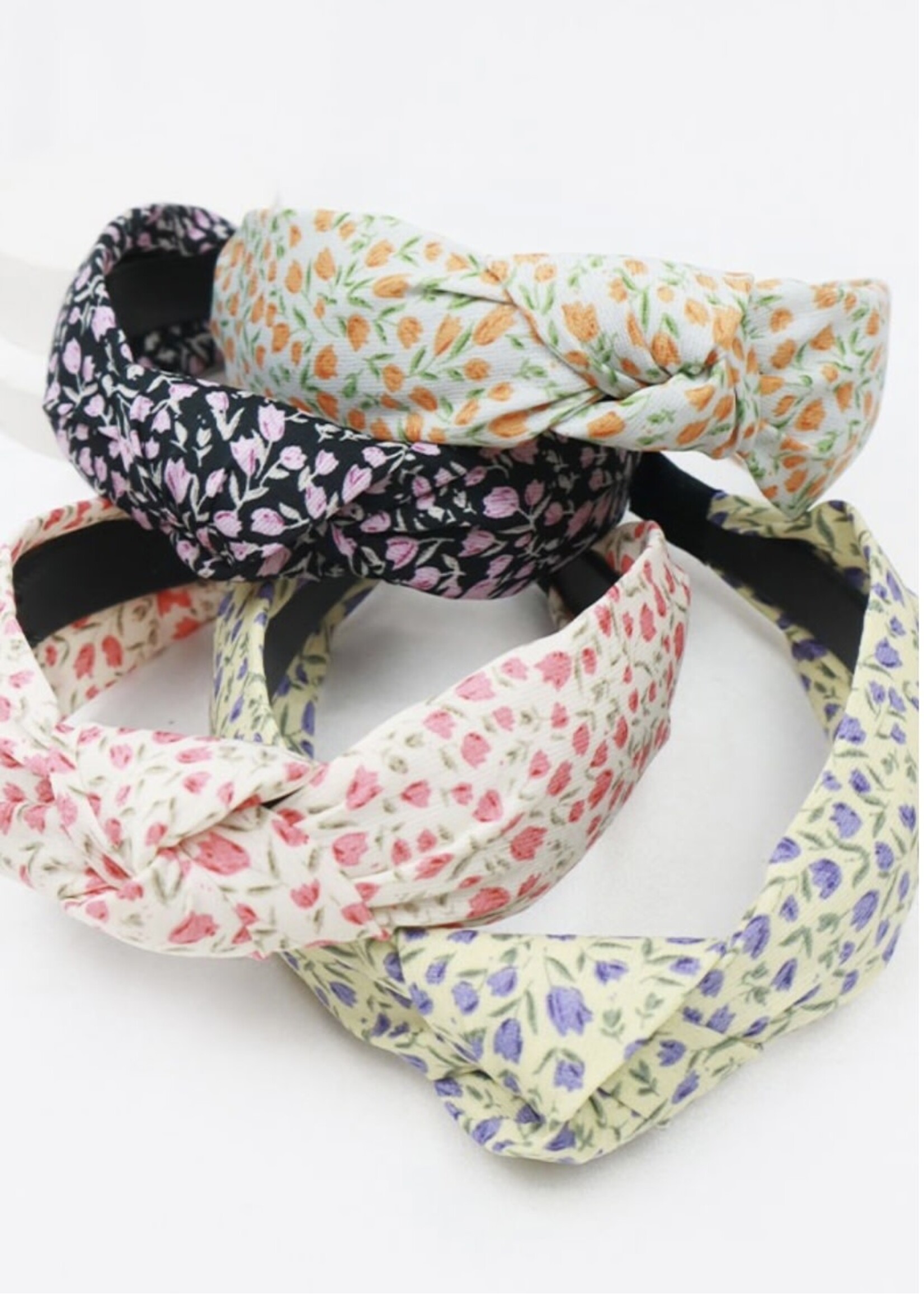 Fiona Floral Knot Headband