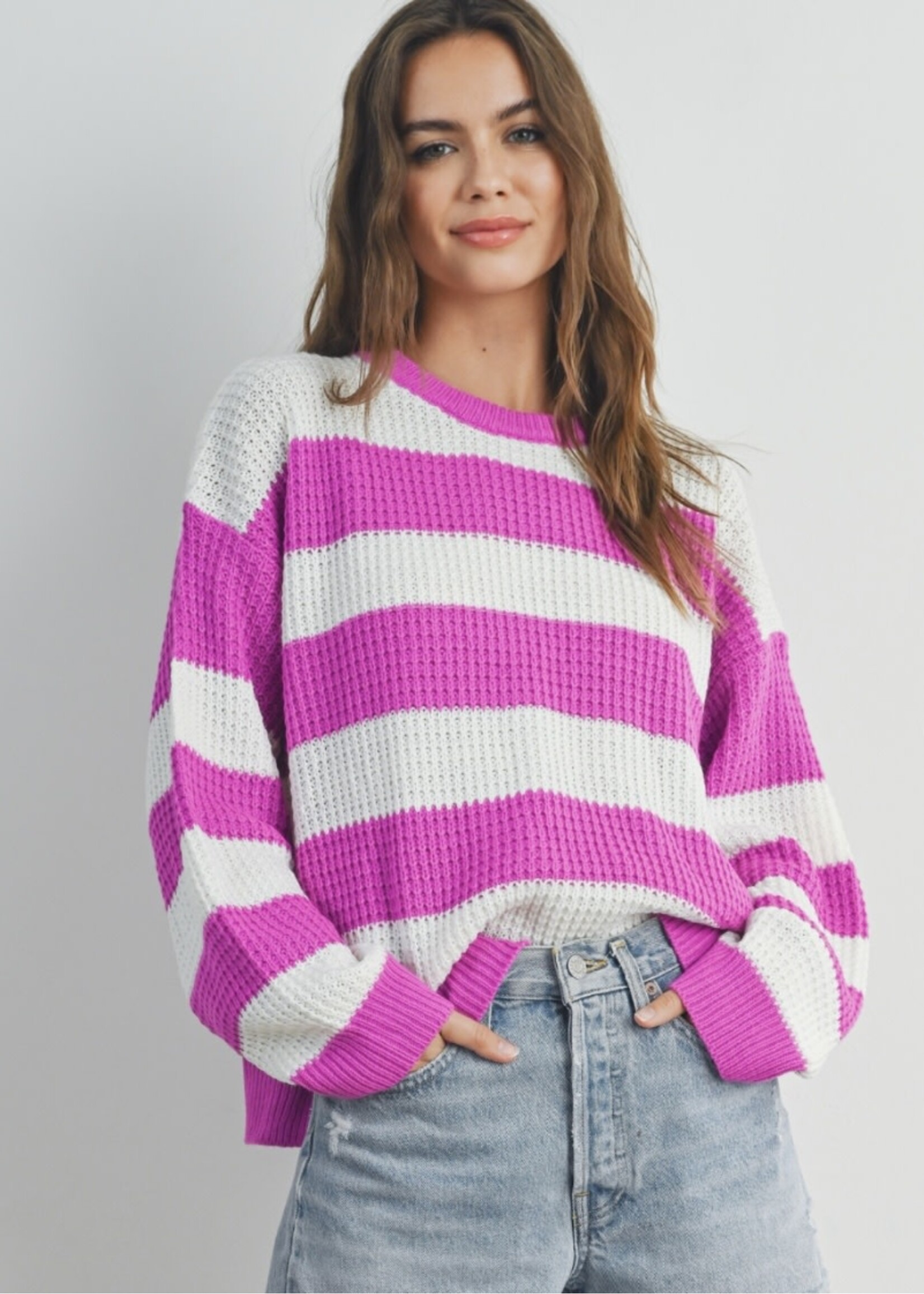 Uptown Striped Sweater