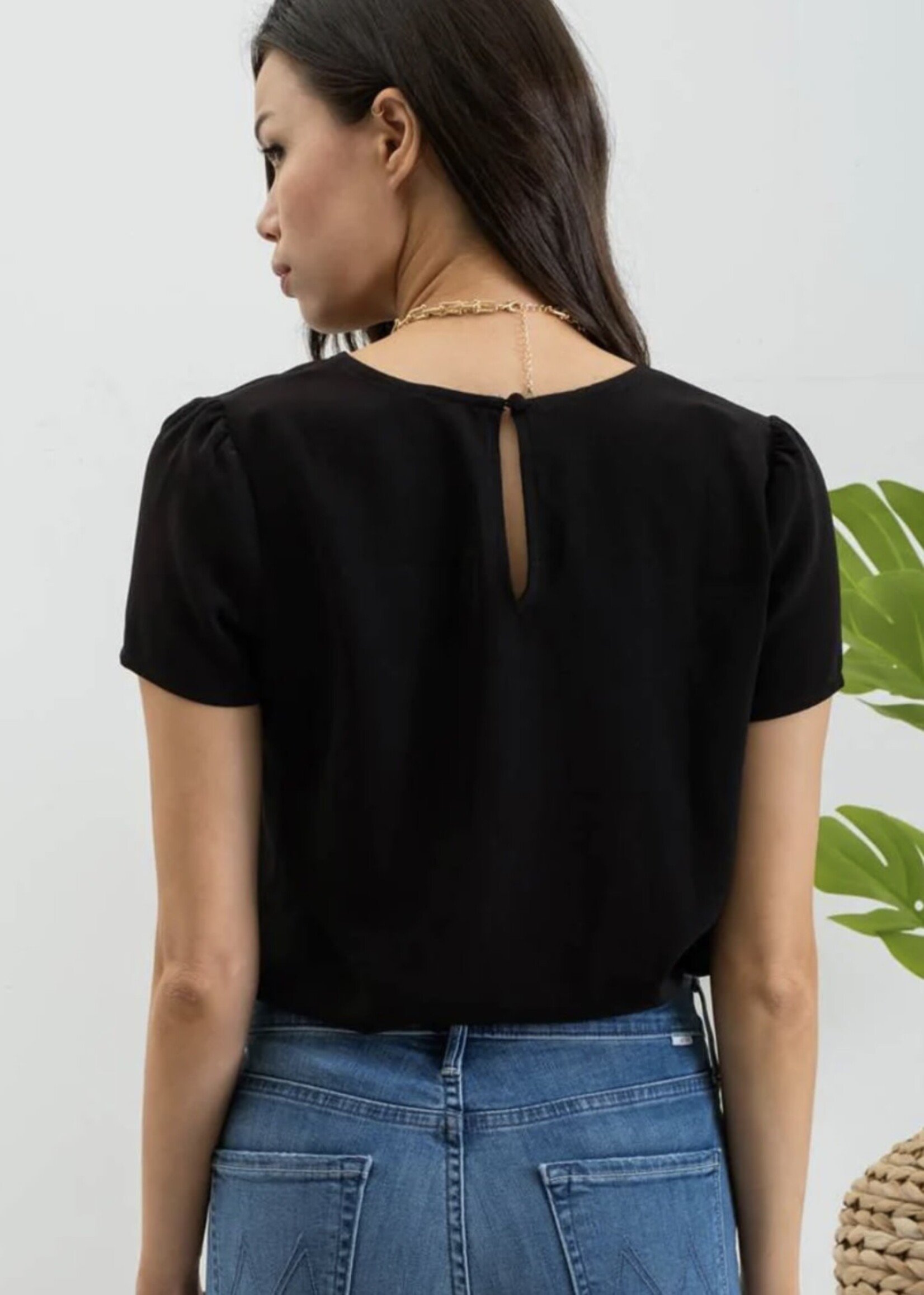 Charlotte Pleated Top