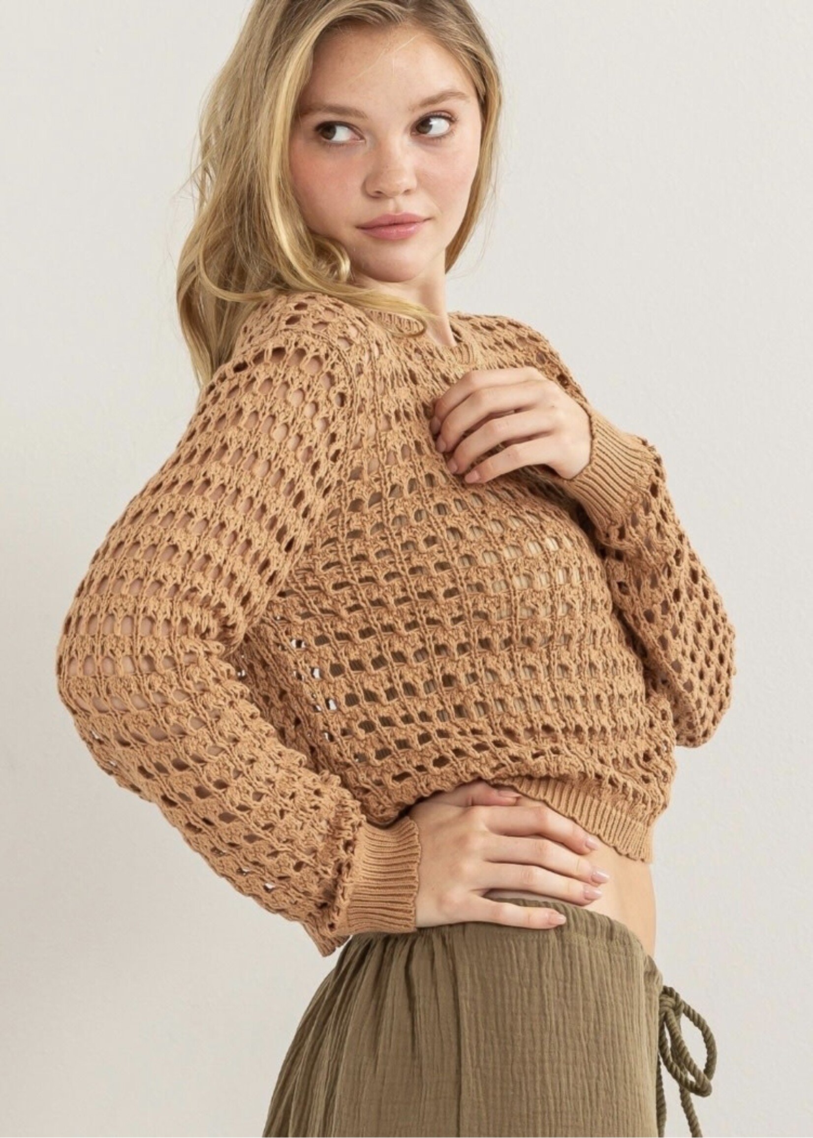 Venita Open Stitch Sweater