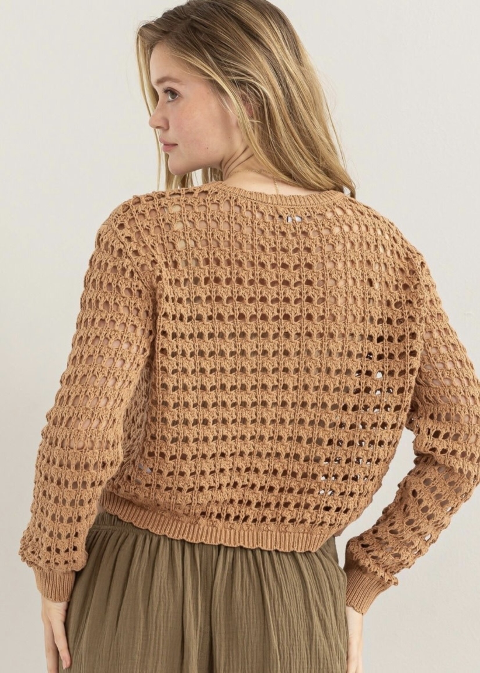 Venita Open Stitch Sweater