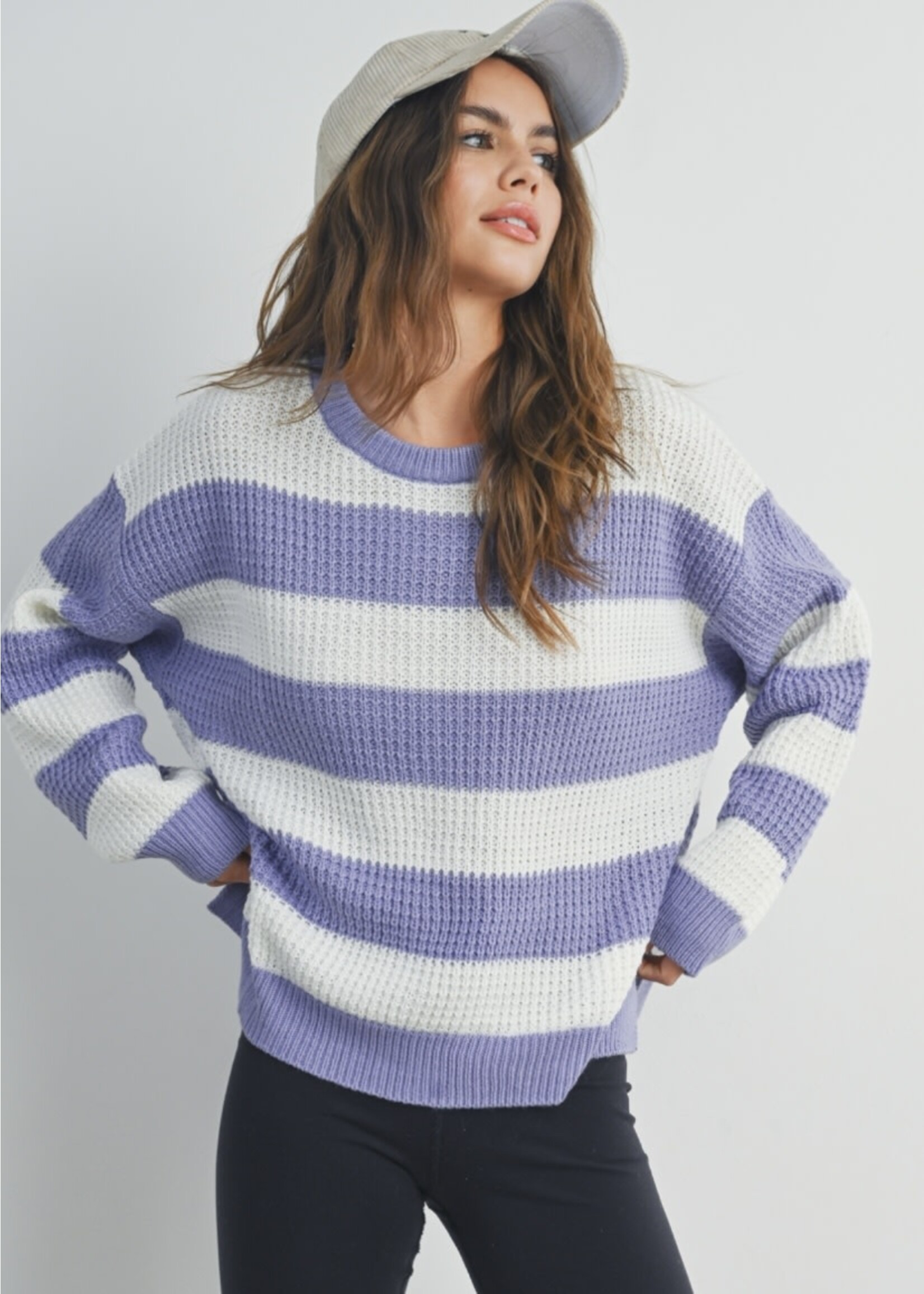 Uptown Striped Sweater