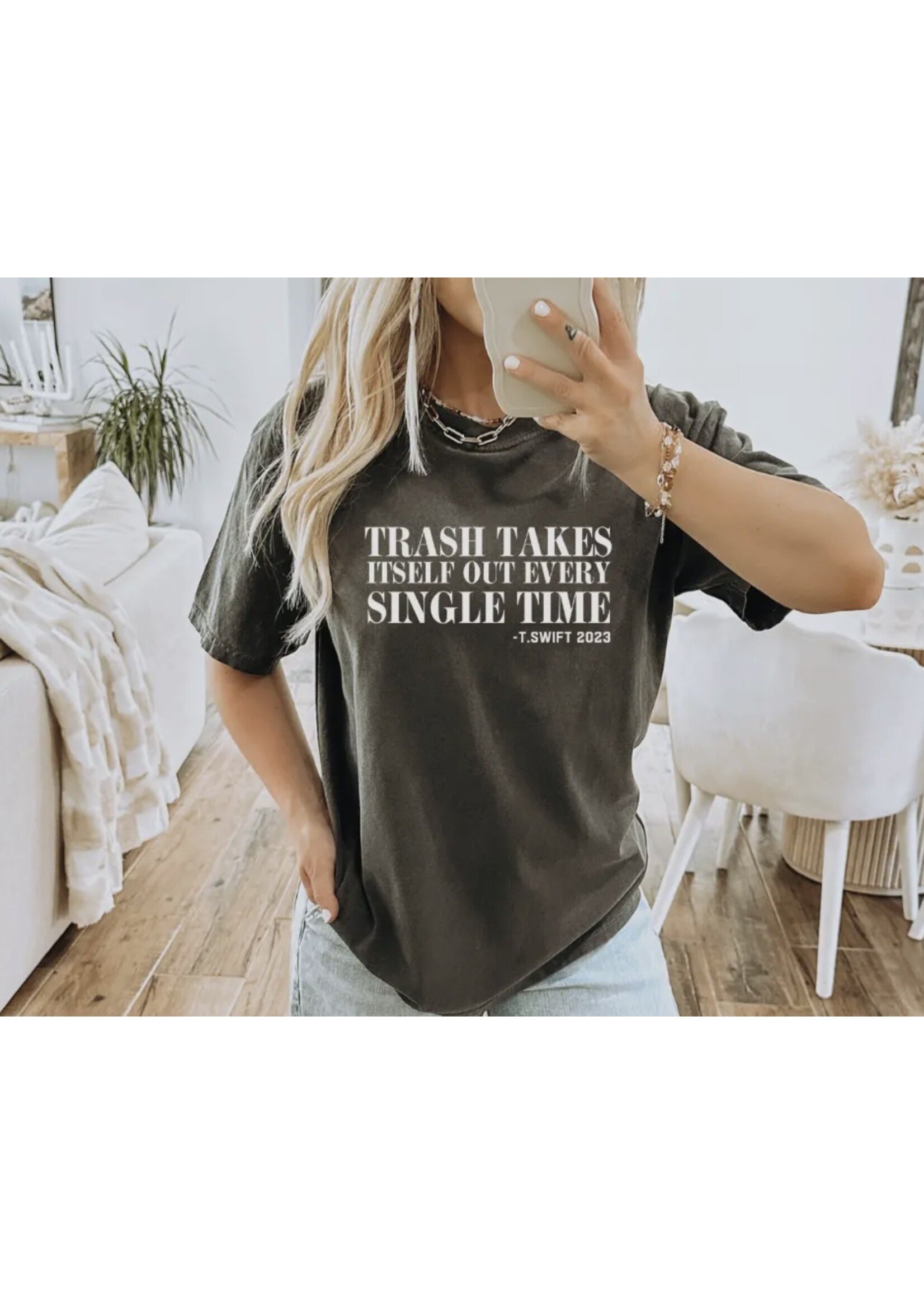 Trash Takes Itself Out Graphic Tee