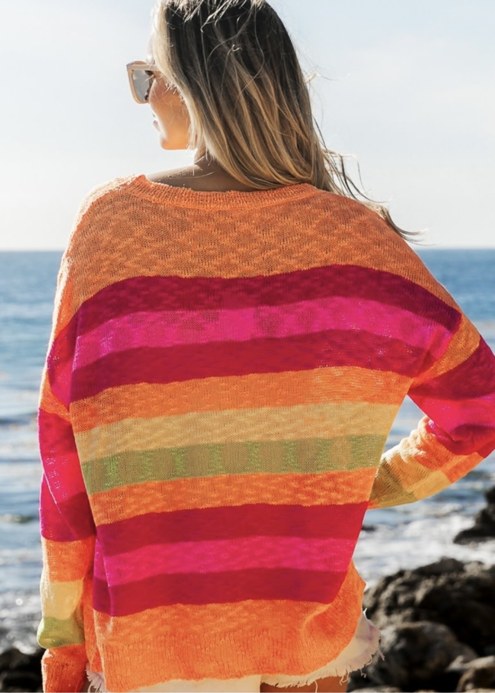 Rhome Striped Sweater