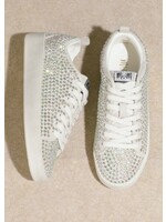 Make a Statement Rhinestone Sneakers