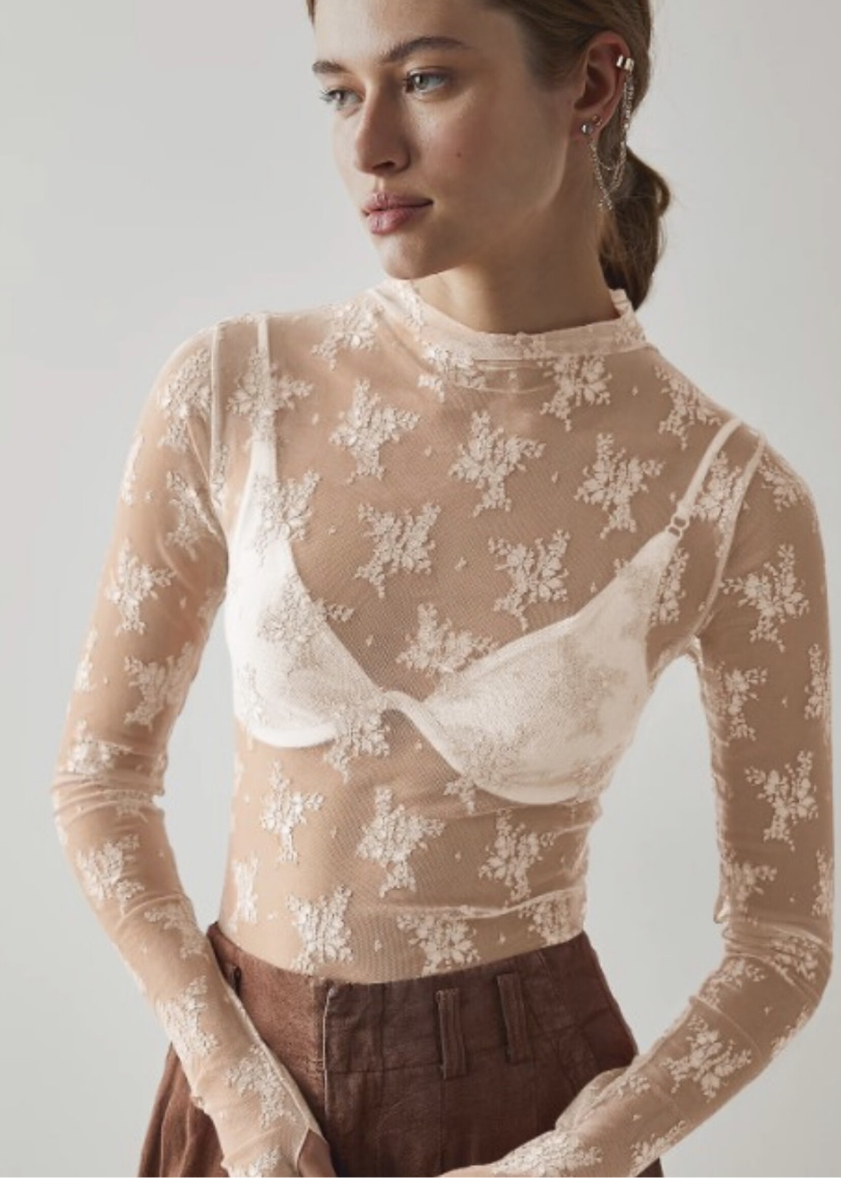 Jeyson Lace Layering Top