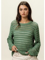 Gia Open Knit Sweater