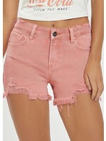 Just Peachy Mid Rise Shorts