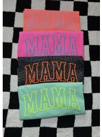 Neon Mama Puff Comfort Colors Tee