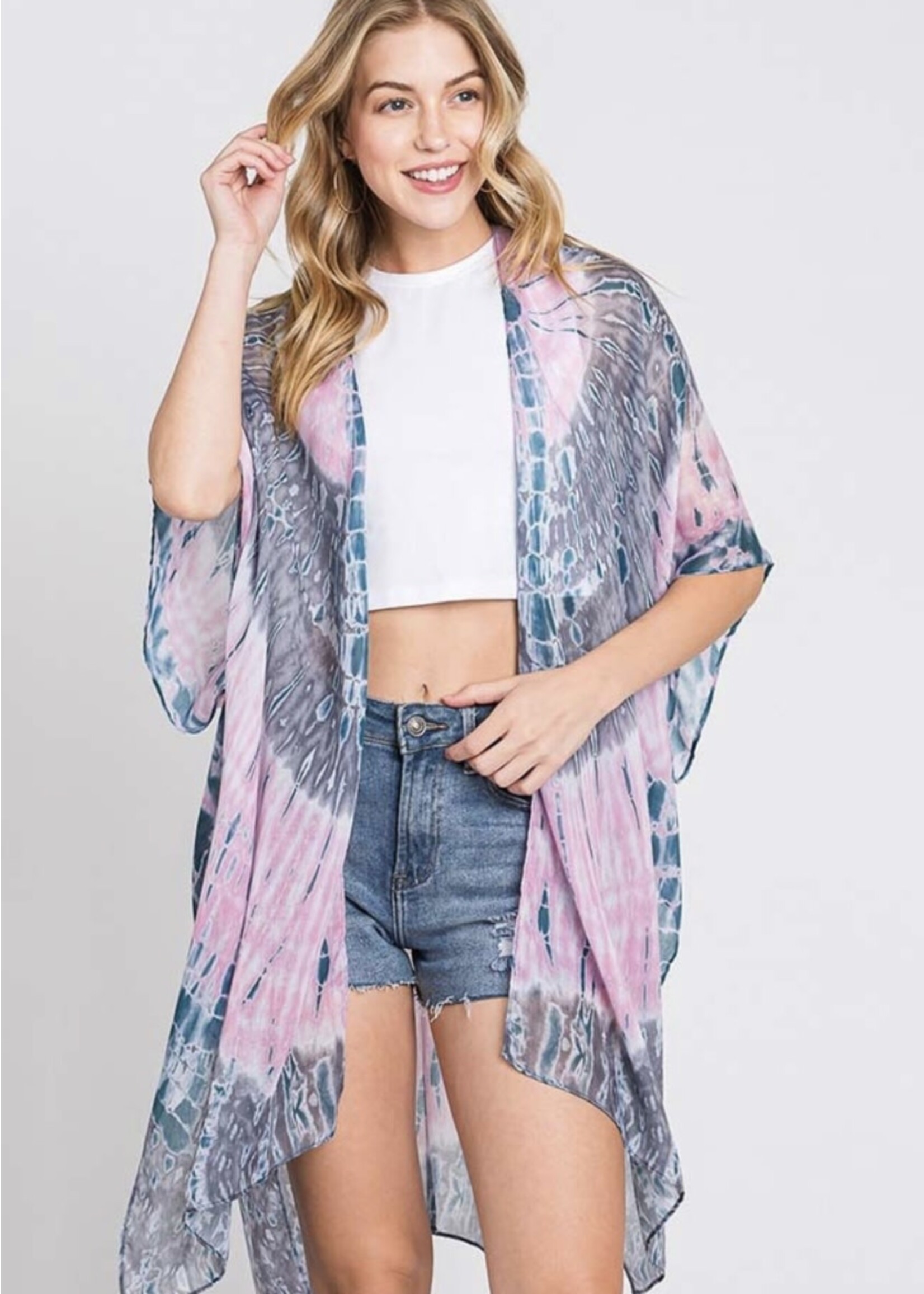 Festival Tie Dye Kimono