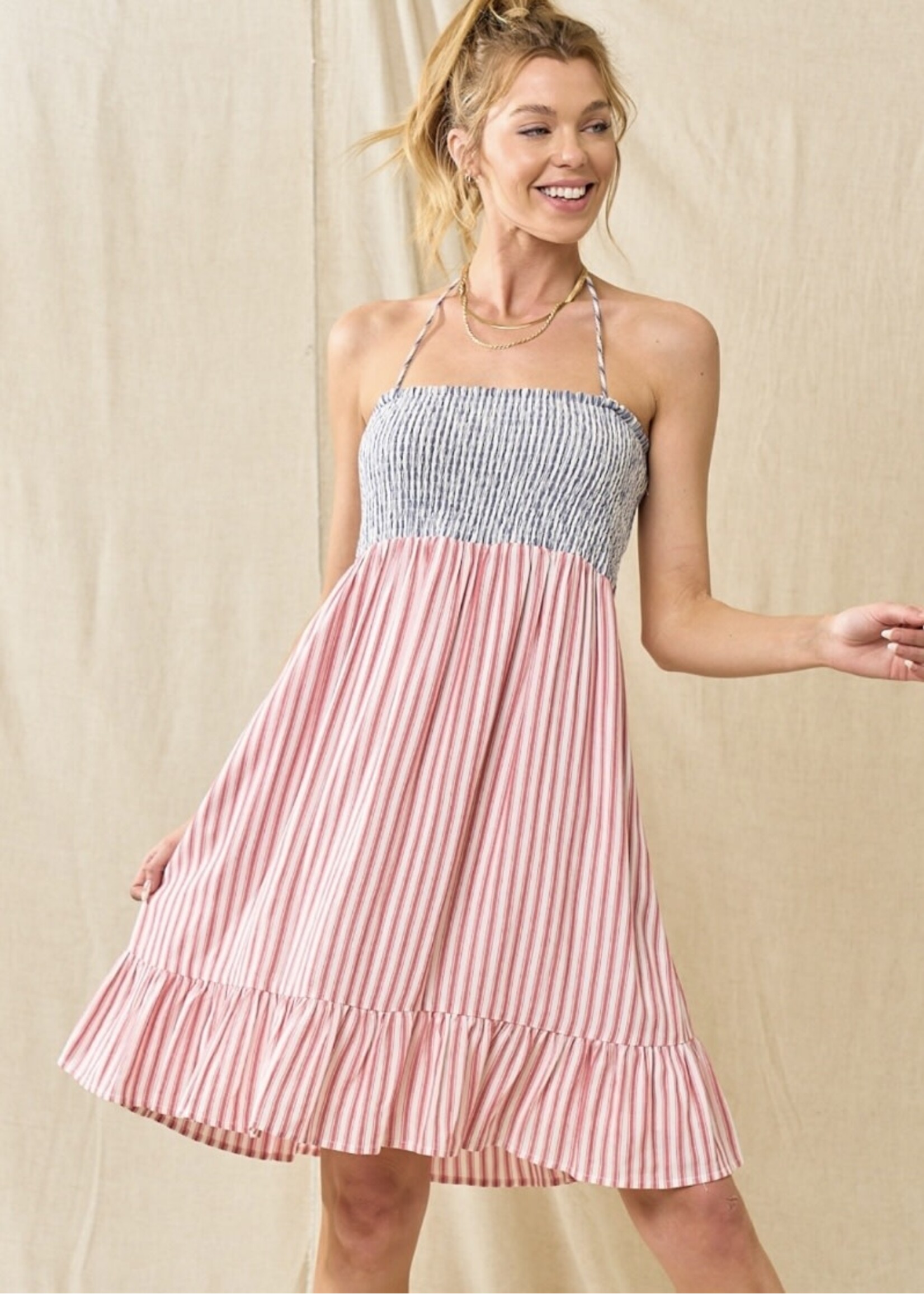 Kennedy Smocked Tube Dress