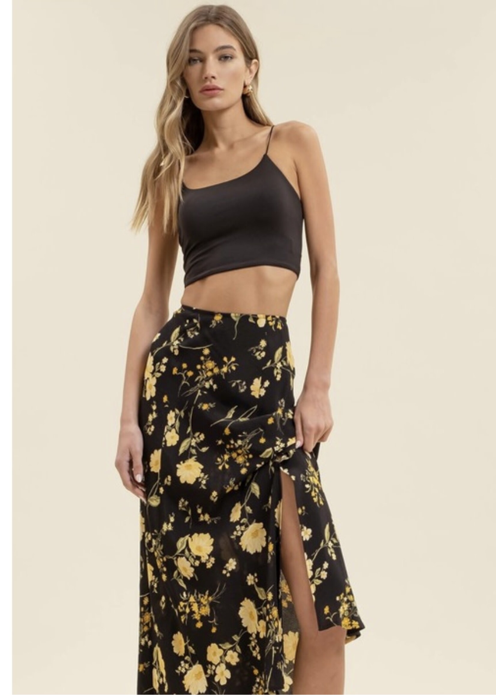 Happiest Days Floral Skirt