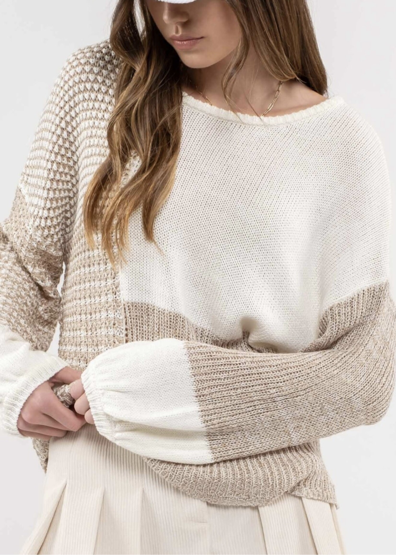 Watson Colorblock Knit Sweater