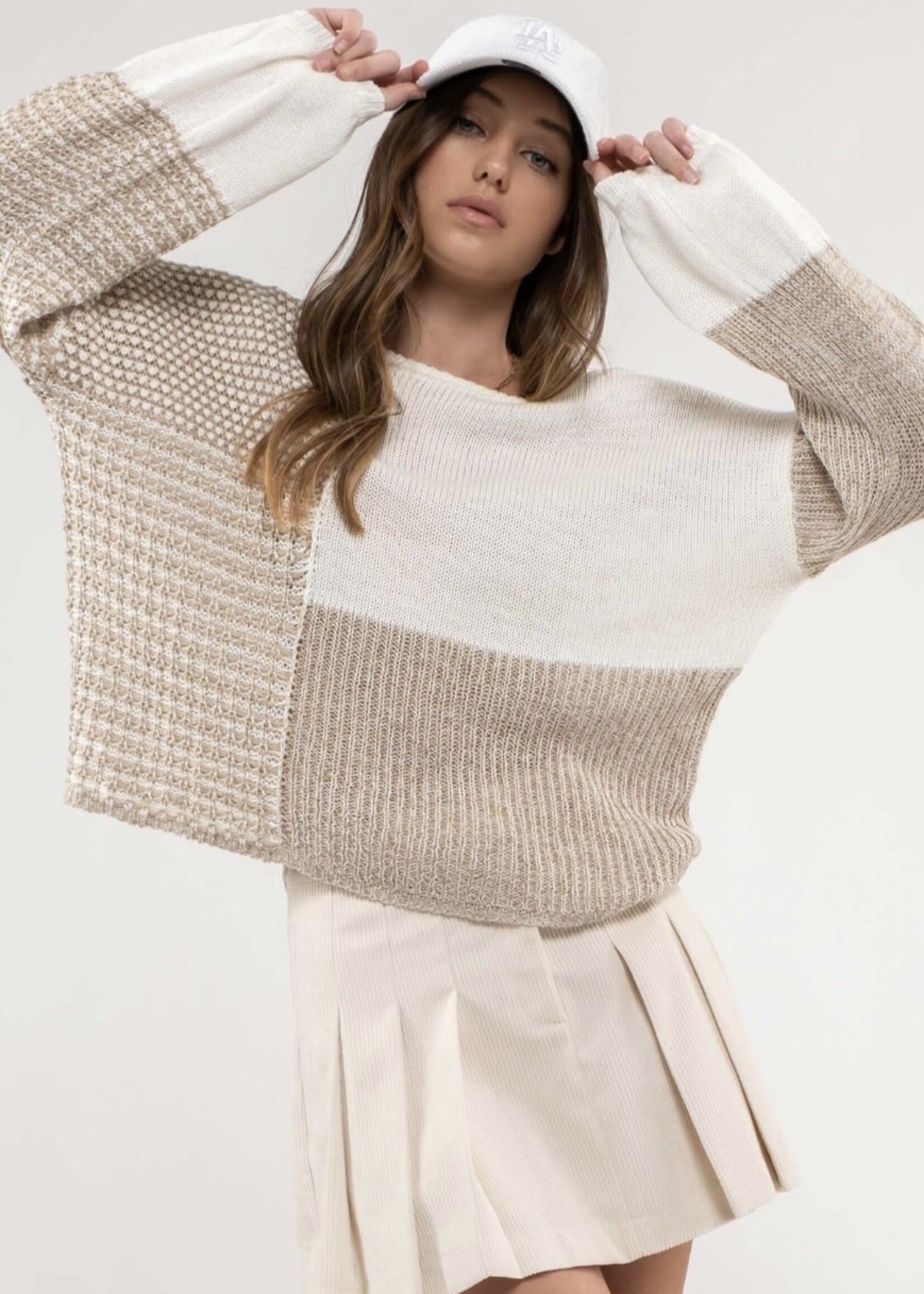 Watson Colorblock Knit Sweater