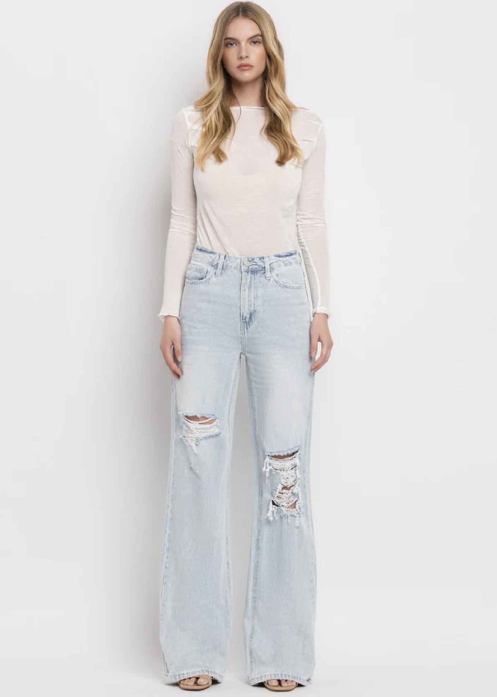 Avenida Super High 90's Jeans By Vervet