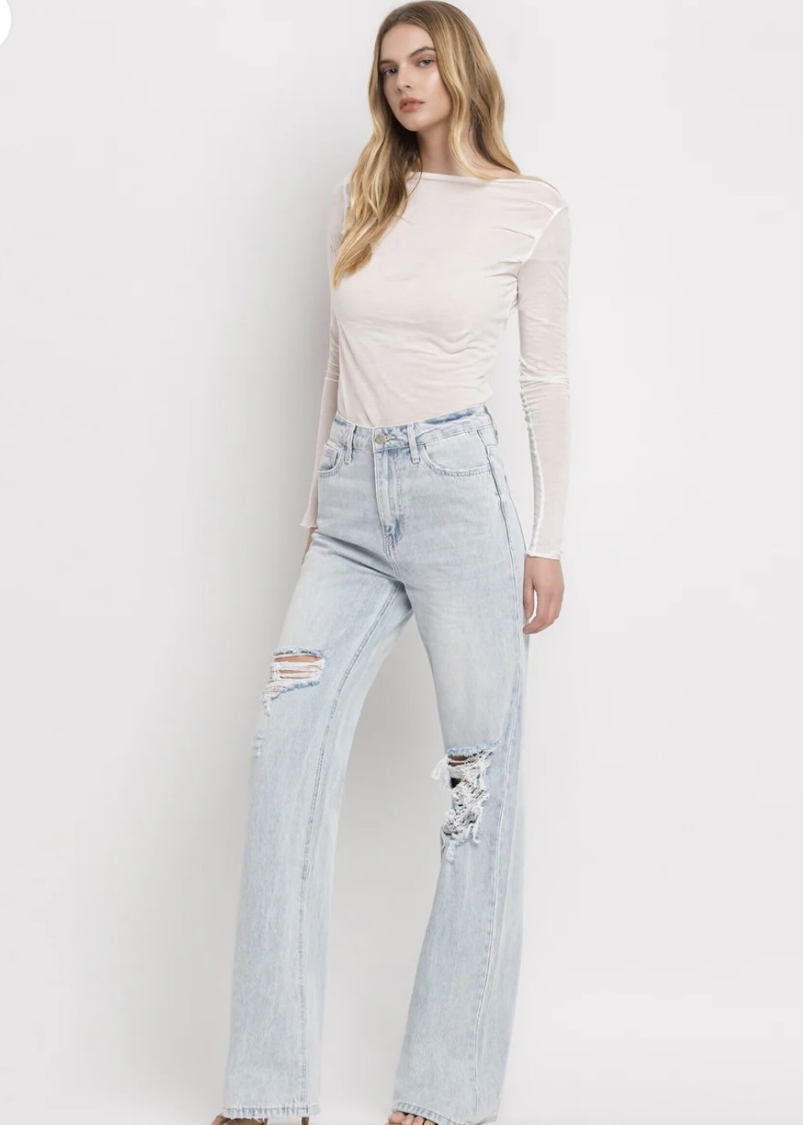 Avenida Super High 90's Jeans By Vervet