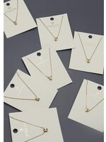 Mini Initial 3D Bubble Necklace
