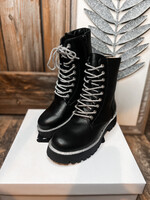 Shine Bright Like A Diamond Combat Boots